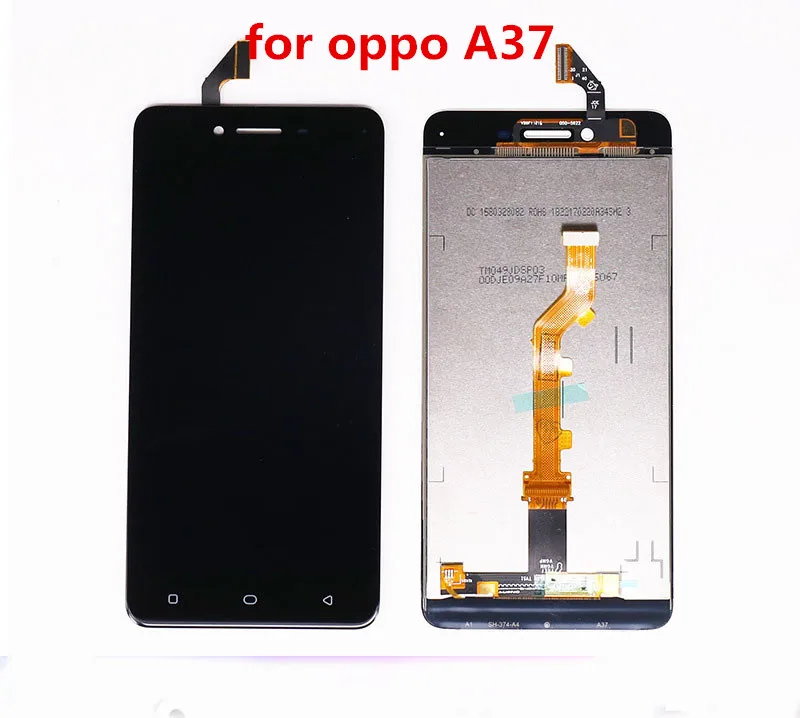 

100% Tested High Quality For OPPO A37 Full LCD Screen Display Touch Screen Digitizer Assembly + tool(White/Black)