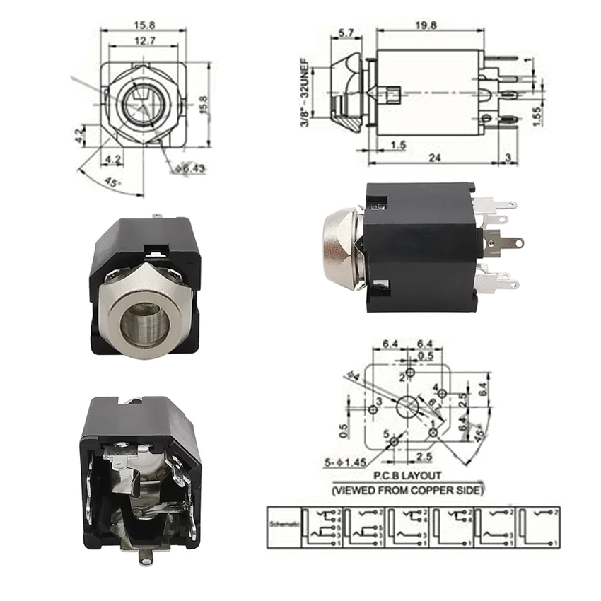 Pin Audio Jack Pinout
