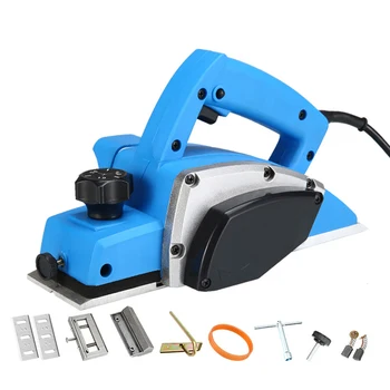 

1100W Electric Plane Multifunctional Woodwork Planer Hand Held Copper Wire Woodwork Planer Carpenter Woodwork DIY Electric Tool