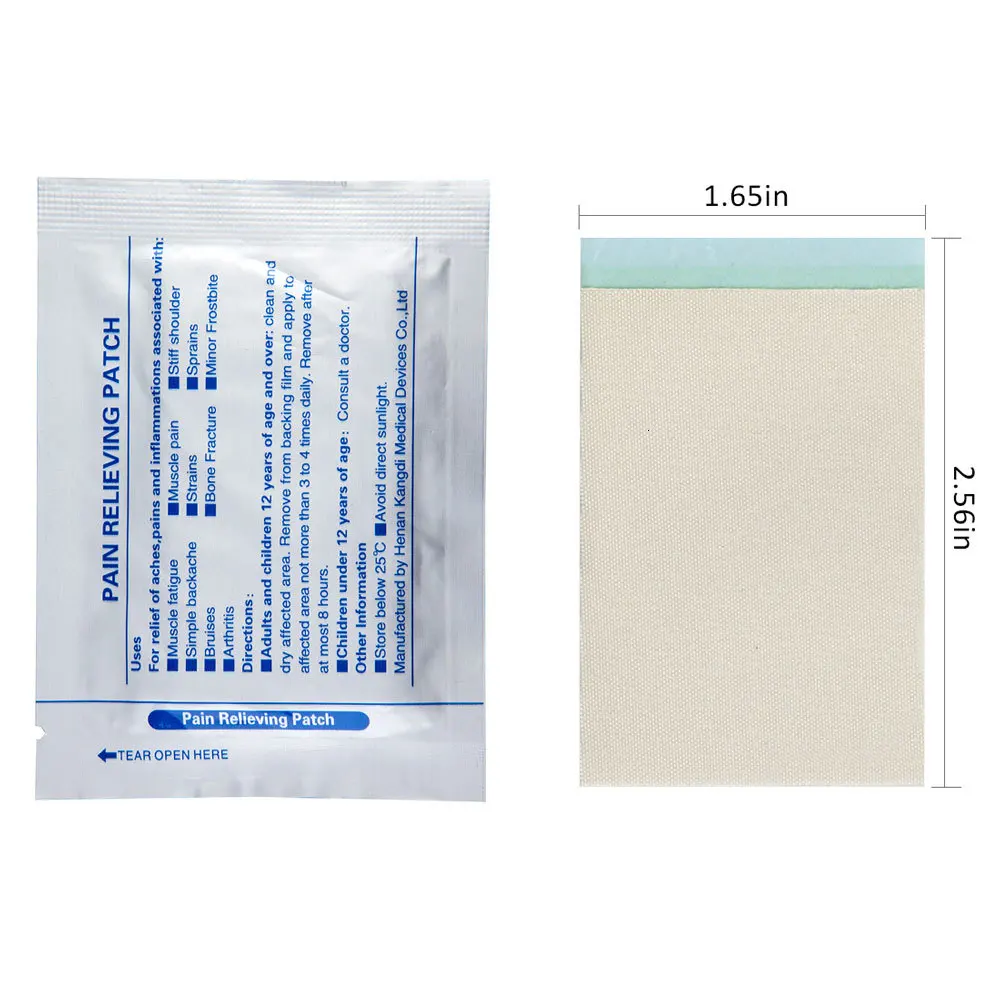 36-Pieces-6-Bags-KONGDY-Menthol-Pain-Patches-for-Arthritis-Treatment-Medical-Plaster-for-Body-Back -