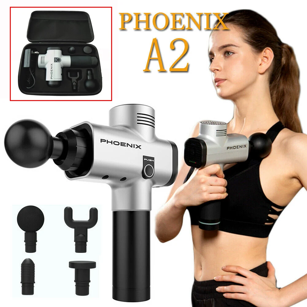 

3 Files Relaxed Body Massages Muscle Massage Guns Deep Tissue Massager Therapy Guns Exercising Muscle Pain Relief Body Shaping