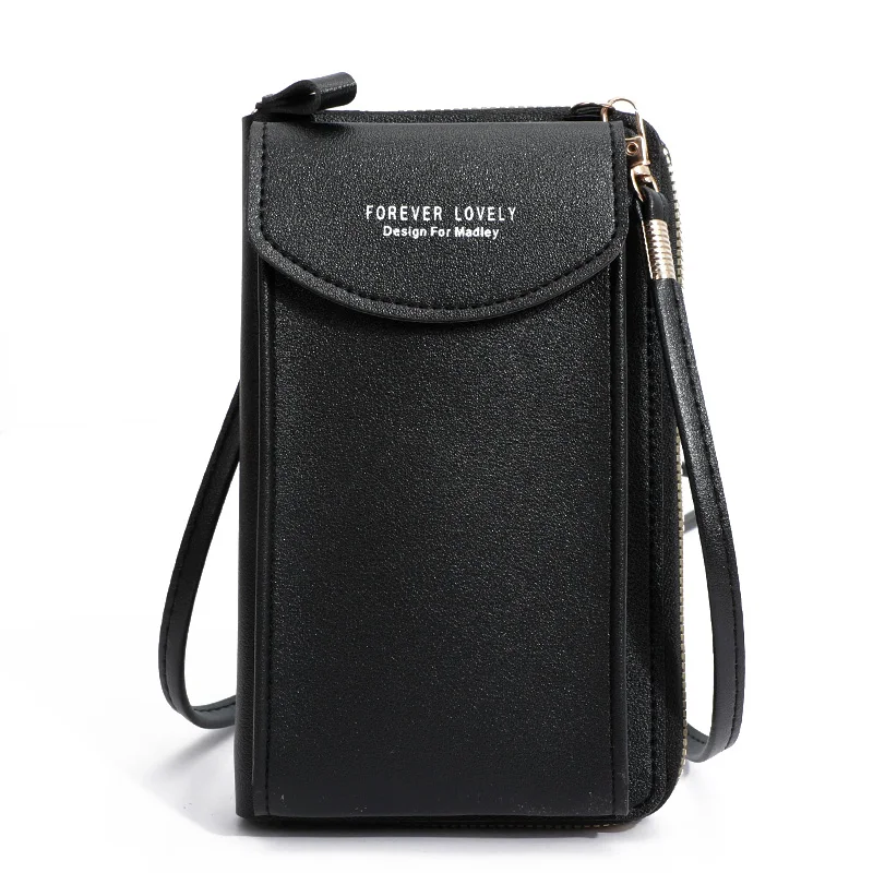 Women Long Wallet Shoulder Bag Female Wallets Clutch Lady Purse Zipper Phone Pocket Card Holder Ladies Carteras 2022 