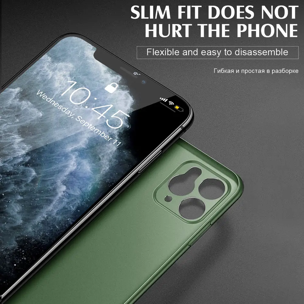 LLZ.COQUE Защитное стекло для экрана и чехол для IPhone 11 Pro Max X XS XR 6 6S 7 8 Plus, чехол для телефона, полное покрытие, бампер, аксессуары