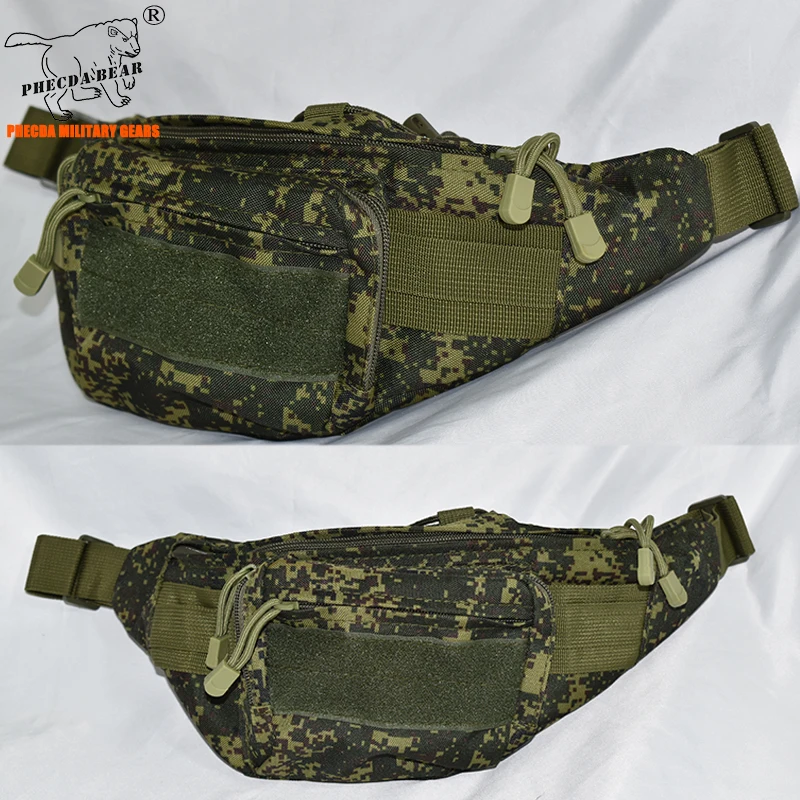 Камуфляжная поясная сумка a tacs fg Охотничья тактическая велосипедная через плечо