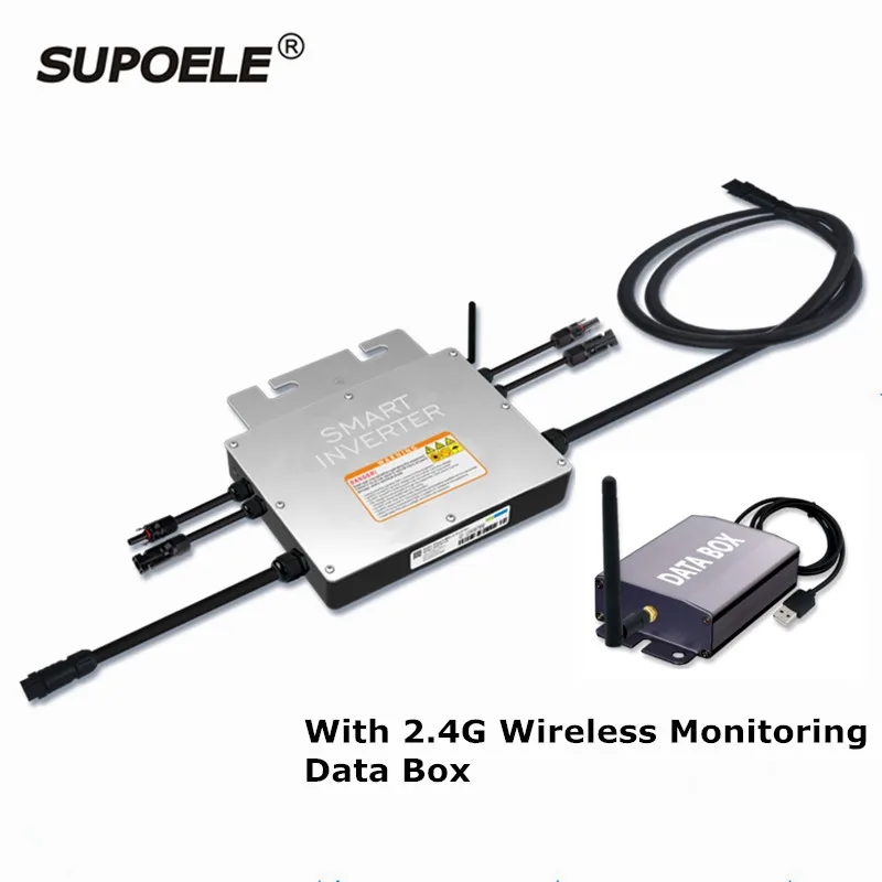 Водонепроницаемый IP65 600 Вт Солнечная Сетка галстук микро инвертор умный микроинвертор SG600 110-250VAC выход+ 2,4G беспроводной мониторинг