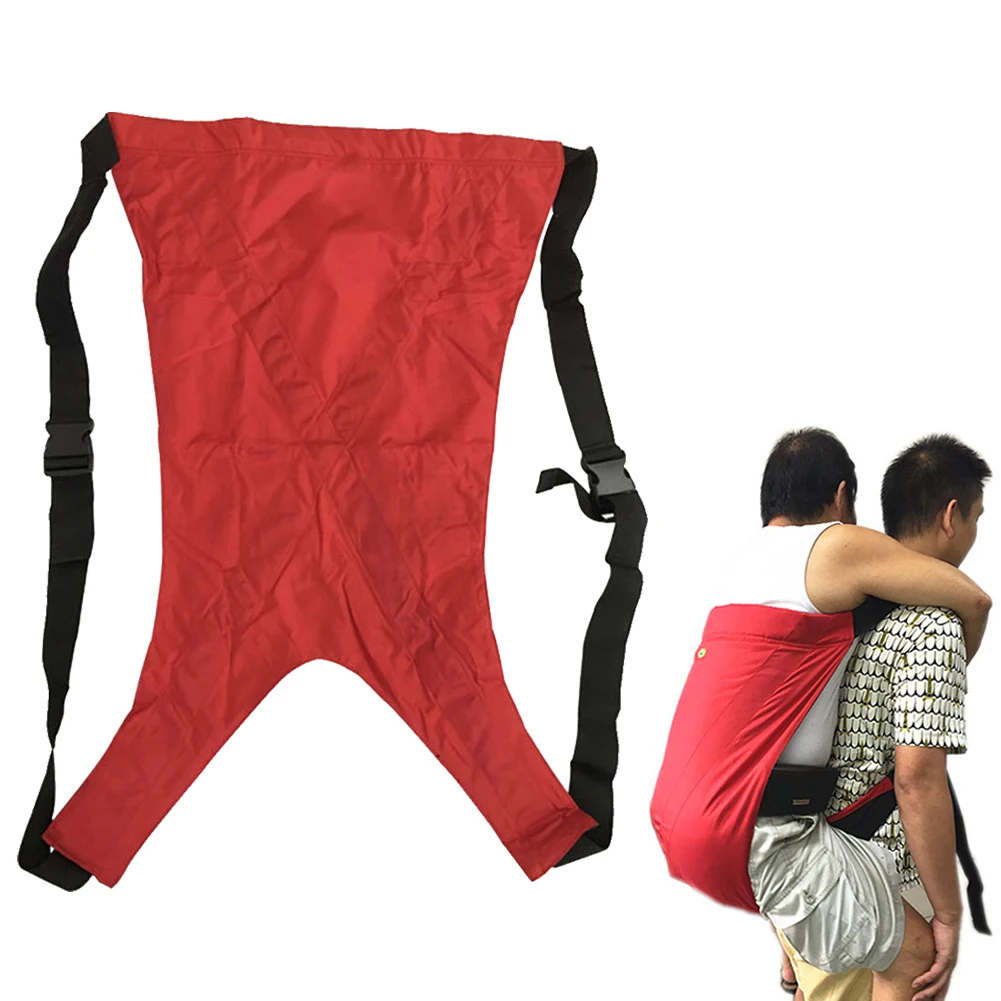 

Foldable Home Disability Care Transfer Belt Sling Portable Soft Emergency Lift Elders Paralyzed Patients Back Pressure Reduce