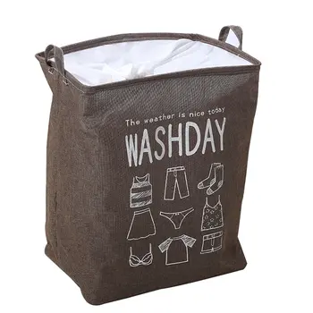 

Dirty Clothes Laundry Basket Foldable Laundry Hamper Storage Bin Bucket for Home Bathroom DEC889