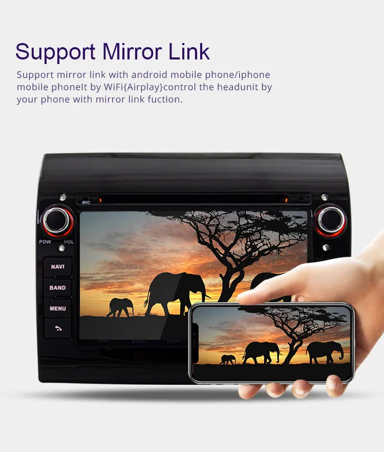 Best TOPBSNA Android 9.0 Car Multimedia Player GPS For Fiat Ducato 2008-2015 CITROEN Jumper PEUGEOT Boxer 1 Din Car Radio Stereo WIFI 6