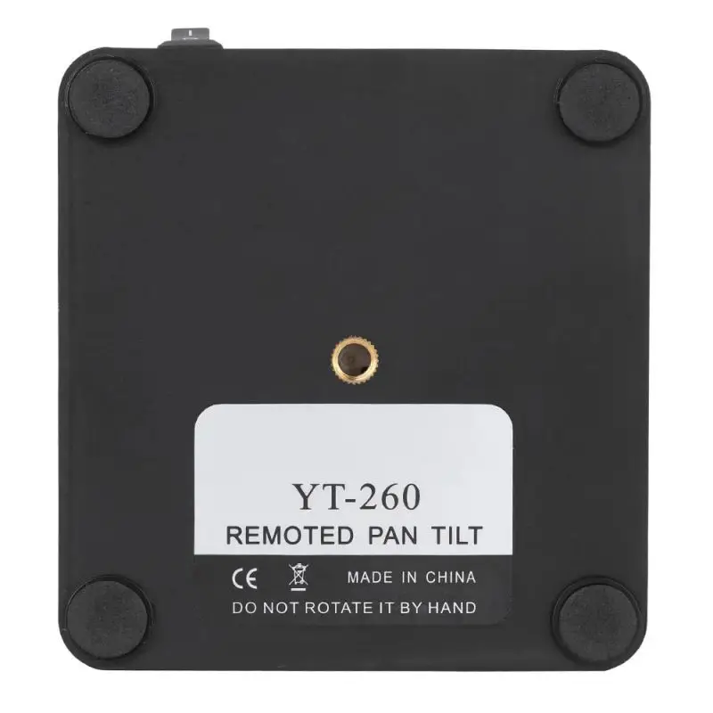 Супер новая камера Zifon YT-260 Портативный прочный пульт дистанционного управления моторизованный Pan Tilt для экстремальной камеры WiFi камеры и смартфона