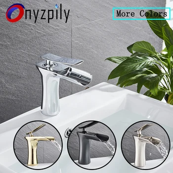 

Bathroom Sink Basin Faucet Deck Mount Bright Chrome Washing Basin Mixer Water Taps Creative Hot Cold Water Crane Mixers