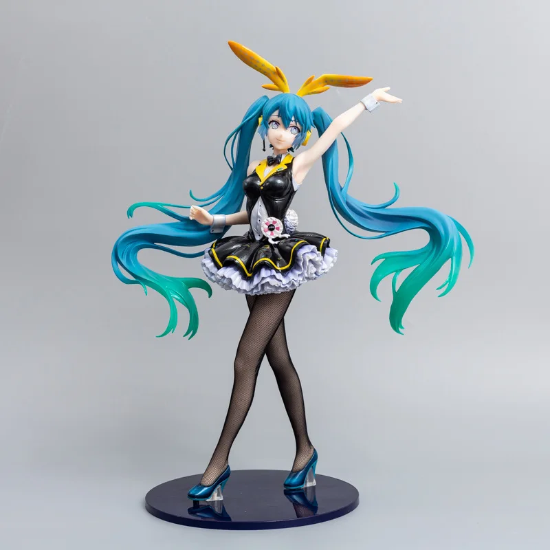 

Big Size Anime Hatsune Miku My Dear Bunny Ver. Cute Kawaii Statue Figure Model Toys 45cm