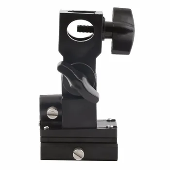 

Universal Type B Hot Shoe Flash Umbrella Holder Swivel Light Stand Bracket For Camera
