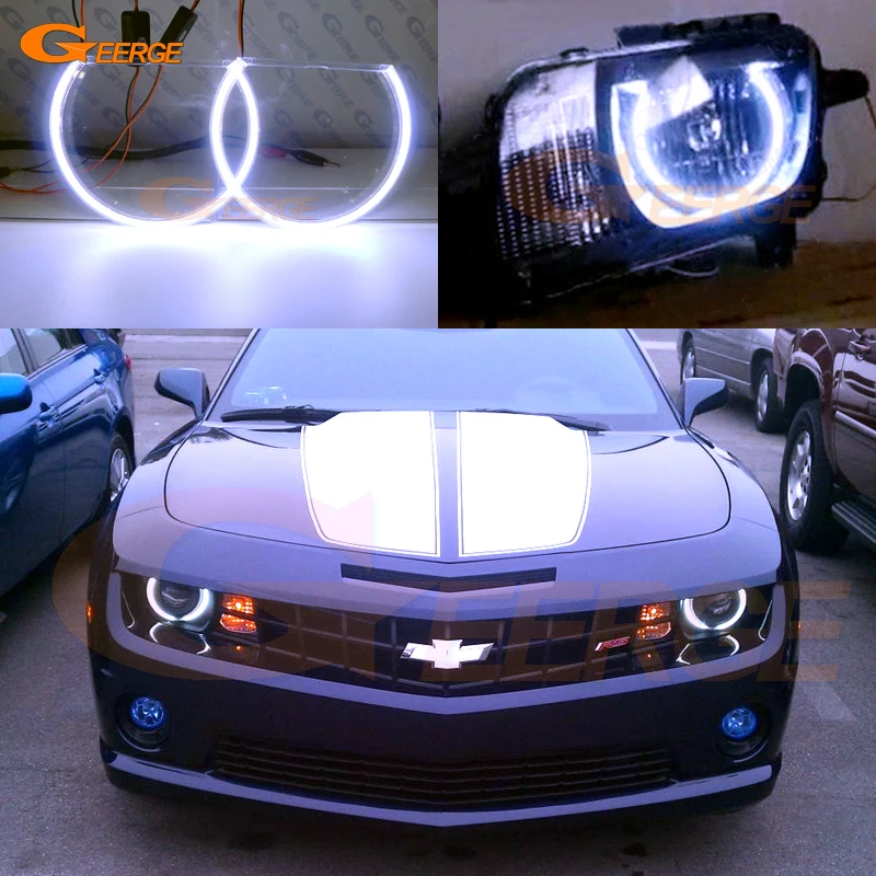 Для Chevrolet Chevy Camaro 2009 2010 2011 2012 2013 Превосходное сверхъяркое кольцо с монолитным