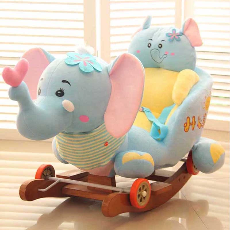 baby elephant rocking chair