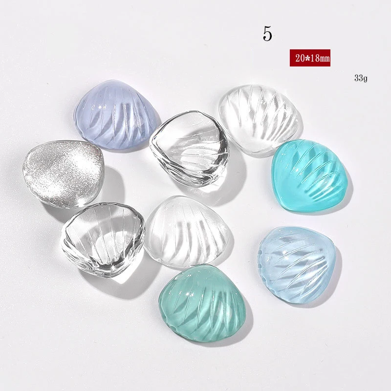 10 Stück transparente Glas-Nagelkarten im japanischen Stil, ovale Gel-Nagellack-Ausstellungsständer für Nagelkunst-Salon-Zubehör – Detail 5