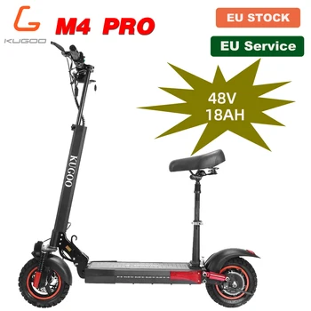 

[ES STOCK] 18AH KUGOO M4 PRO Folding Electric Kick Scooter 48V 500W 65KM Max Range 45KM/H Max Speed Scooter electric For adults