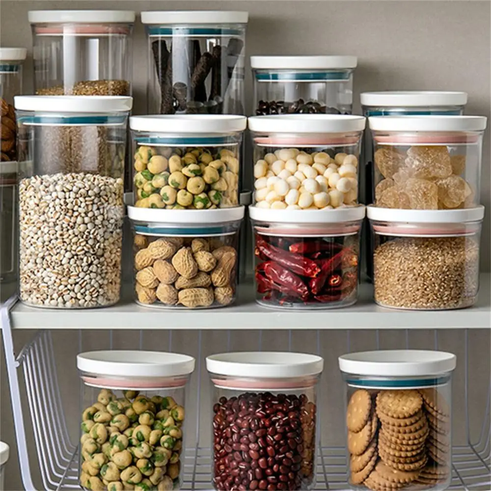 

cereals storage box cans for bulk plastic cuisine Food container rangement Sugar bowl jar for loose For bulk products jar for l