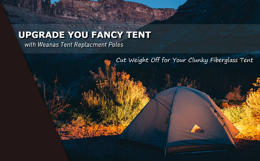 Description Picture 2 of itemDesert&Fox Tent Aluminum Poles Lightweight 1 Pair Tent Aluminum Rod Replacement Tents Sun Shelter Accessories Camping Equipment