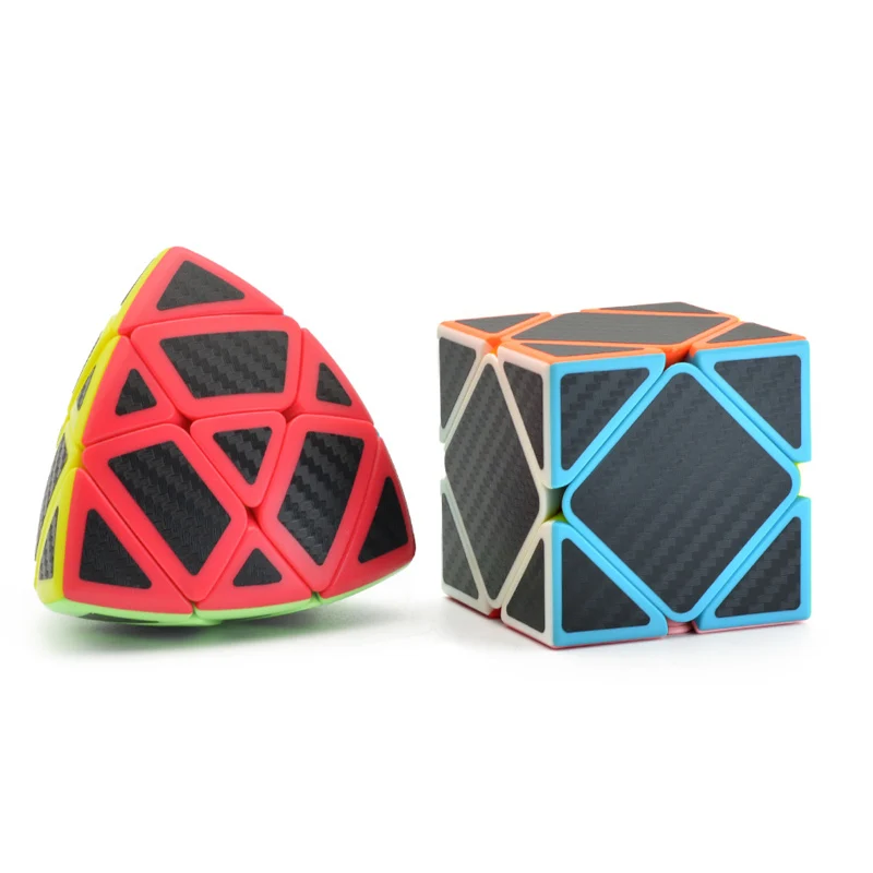 6 видов/набор Megaminxeds Skew SQ1 Пирамида волшебный куб взрослые 3x3x3 Magico Cubo профессиональные головоломки кубики дети образования игрушки