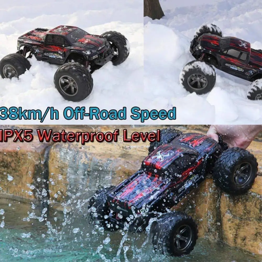 

RTR 1/12 TrucksRemote Control Fall-resistant Off-road Climbing Competition Equipped With the Powerful GP Brush 390 Motor RC Car