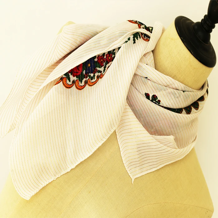 Роскошный Besigner модный стиль русский Этнический узор женский акриловый маленький шарф платок шарф 80 см X 80 см хиджаб шаль