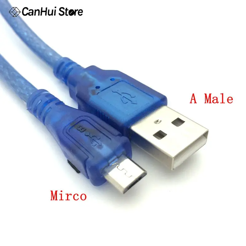 1 USB 2,0 линия передачи данных удлинительная линия принтера a мужской женский B Мужской квадратный порт micro Android Mini