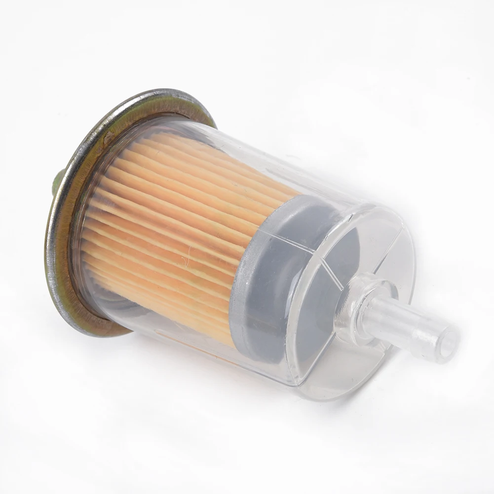 Universal Petrol Inline Fuel Filter LARGE Car Vehicles Parts Fit 8mm Pipes