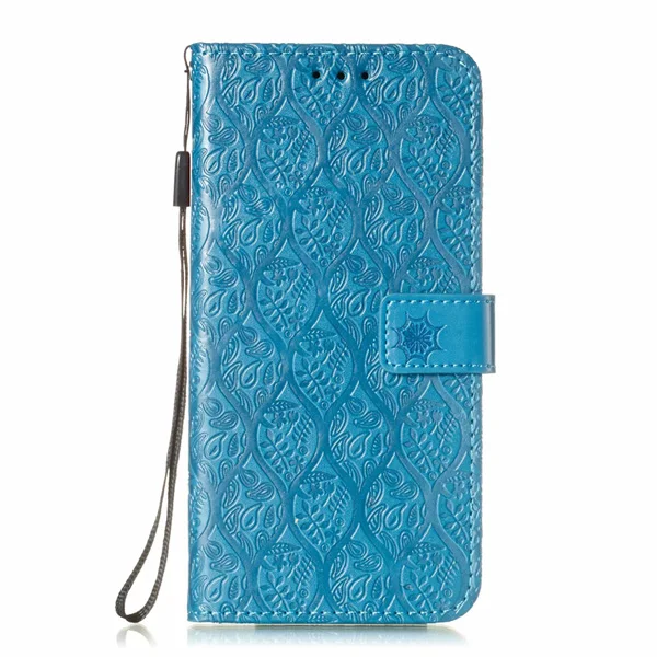 Blue Кожаный флип противоударный чехол для huawei P20 P30 Pro Lite mate 10 20 Lite Pro Honor 8A 8X 8C 10 Lite Y6 Y7 Pro P Smart Funda - Цвет: Blue