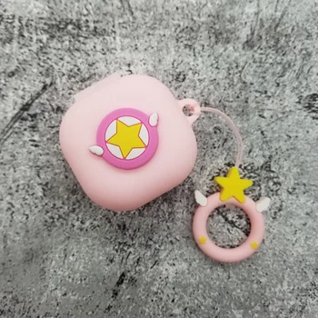 

Silicone Cases for Samsung Galaxy Buds Live Case earphone Soft shell Protector with Key Chain for Galaxy Buds Live Accessories