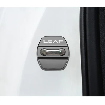 

Door Lock Cover sticker case for Nissan Leaf 2018 2019 Car-Styling Accessories