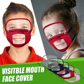 

Child Faceshield Washable Reusable Face Shield With Filter And Detachable Eye Shield Cosplay Accessories masque Mascarill#Y5