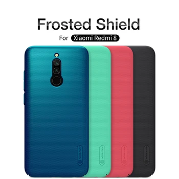 

For Xiaomi Redmi 8 Case Nillkin Case High Quality Super Frosted Shield Hard PC Phone Cover For Xiaomi Redmi 8
