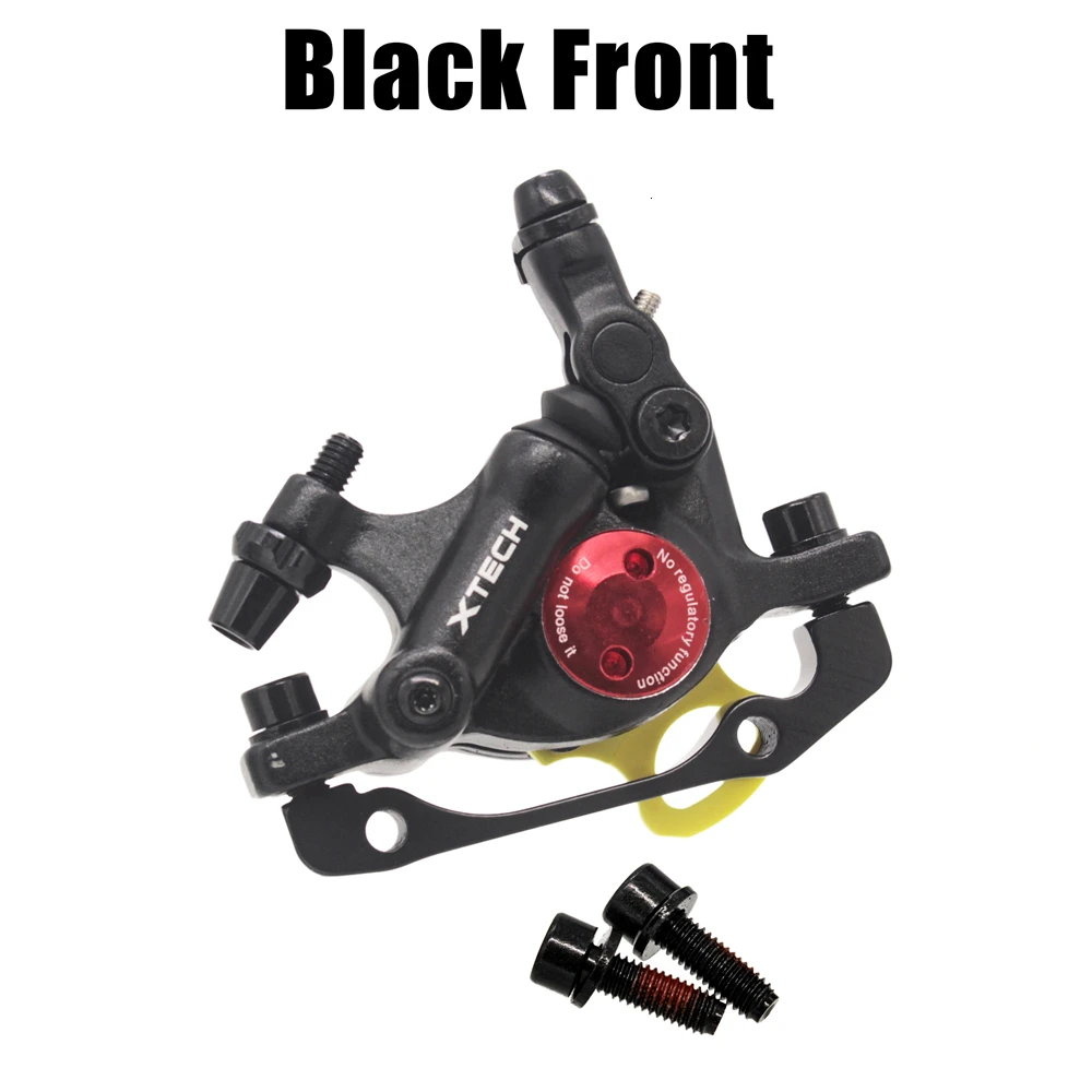 Black Front Зум XTECH HB100 MTB линия потянув гидравлического дискового тормоза с роторы 120/140/160 мм для спортивной камеры Xiao mi M365 mi Электрический скутер - Цвет: Black Front