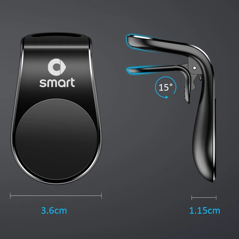 Magnetic Car Phone Holder Air Vent Clip Mount Stand in Car For Mercedes Benz W211 W203 W204 W210 W124 AMG W202 CLA W212 SMART
