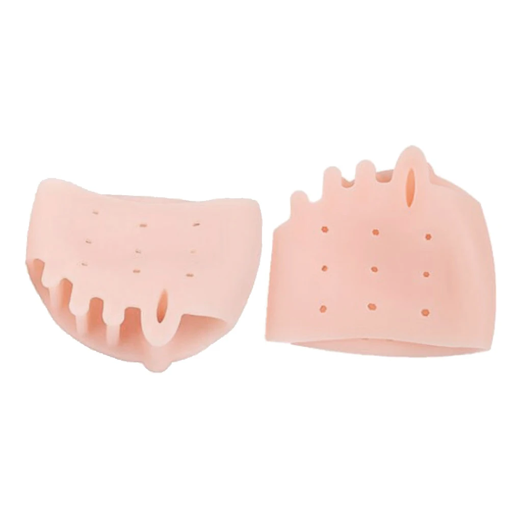 2x Hallux Valgus Corrector Orthotic Bone Spurs Toe Separators Pad Feet Cover