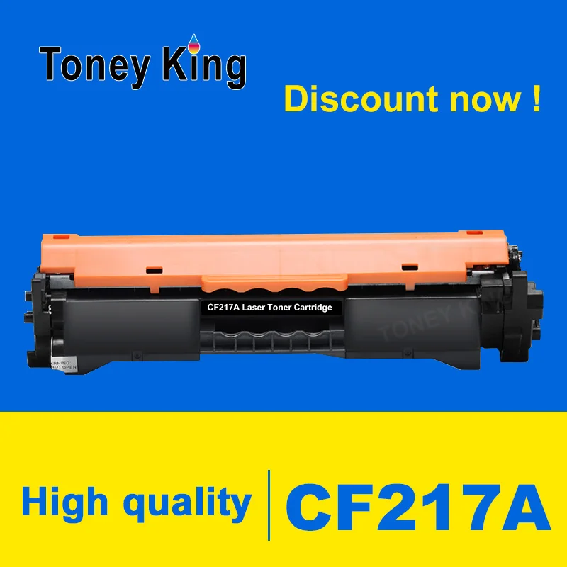 

Toney King CF217A 17A 217A Compatible Toner Cartridge for HP LaserJet Pro M102a MFP M130a 130nw 130fn 130w Printer Without Chip