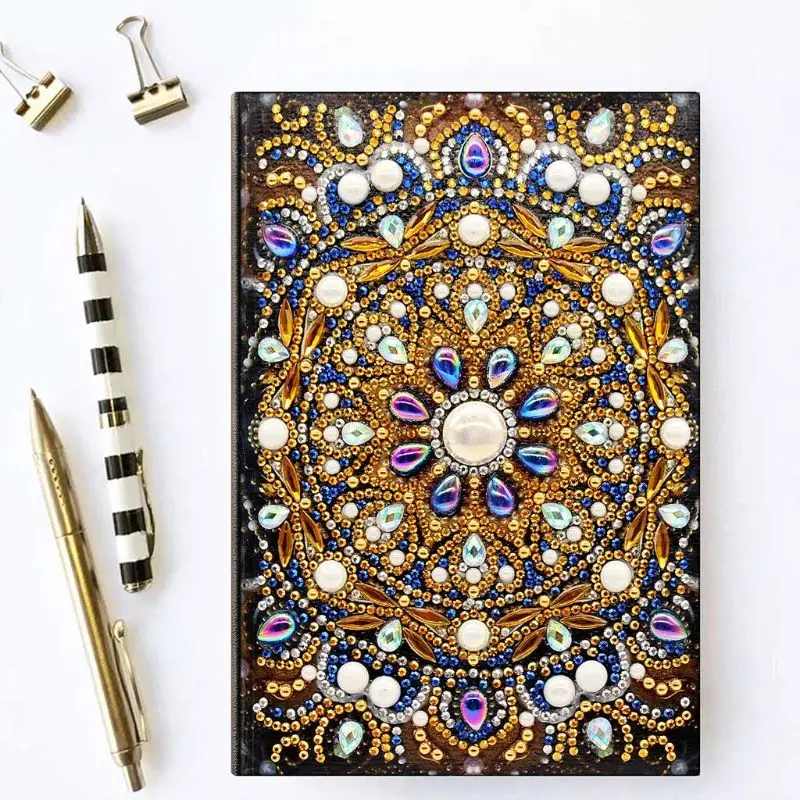 50 Pages Diamond Painting Notebook DIY Special Shaped Embroidery Cross Stitch A5 Diary Book Craft 50 Pages Diamond Painting Notebook DIY Special Shaped Embroidery Cross Stitch A5 Diary Book Craft