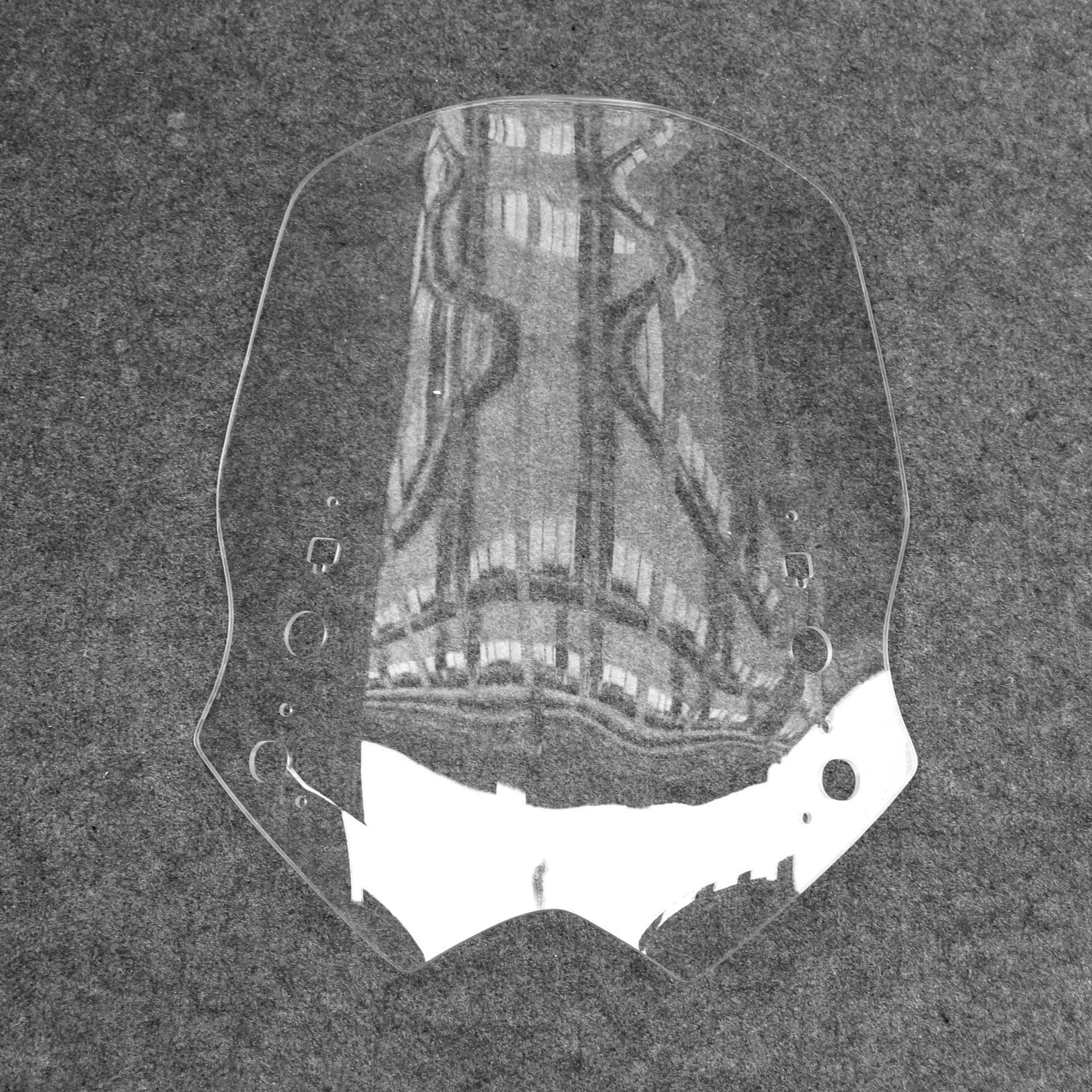 58 мм Высота ветровое стекло дефлекторы для T-max 530 2012- tmax 530 Tmax530 T-MAX 530 2013