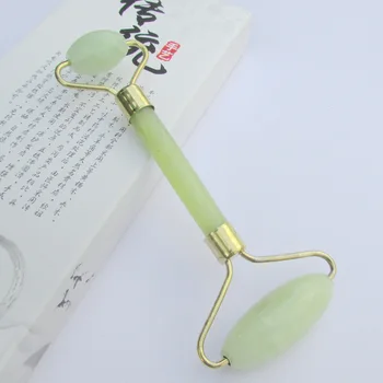 

Jade Facial Massager Double-head Roller Massager Professional Relax Massage Roller Slimming Face Massager Face Care Tool