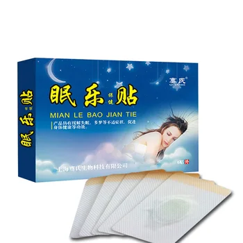 

6 Pcs Insomnia Medicine Paste Paste On Intractable Insomnia Neurasthenia Sleep Dreams To Wake Up Effects