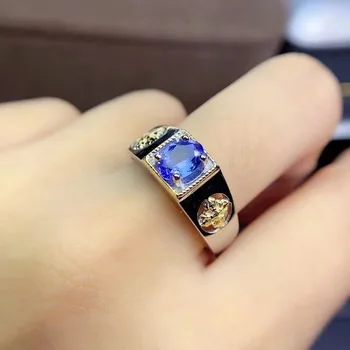 

tanzanite Ring Natural and Real tanzanite ring 925 sterling silver Fine handworked jewelry Finger rings