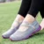 Повседневные Кроссовки Женские Удобные Дышащие Обувь для ходьбы Slip on Light Mom Flatform Boat Shoe Anti-slip Zapatillas Mujer