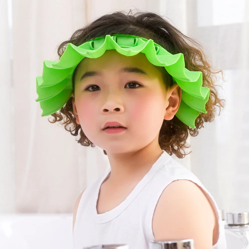 Kids Shampoo Shower Bathing Cap Bath Protect Adjustable Cap for Baby Wash Hair Shield Children Bathing Hat Kids Shampoo Shower Bathing Cap Bath Protect Adjustable Cap for Baby Wash Hair Shield Children Bathing Hat
