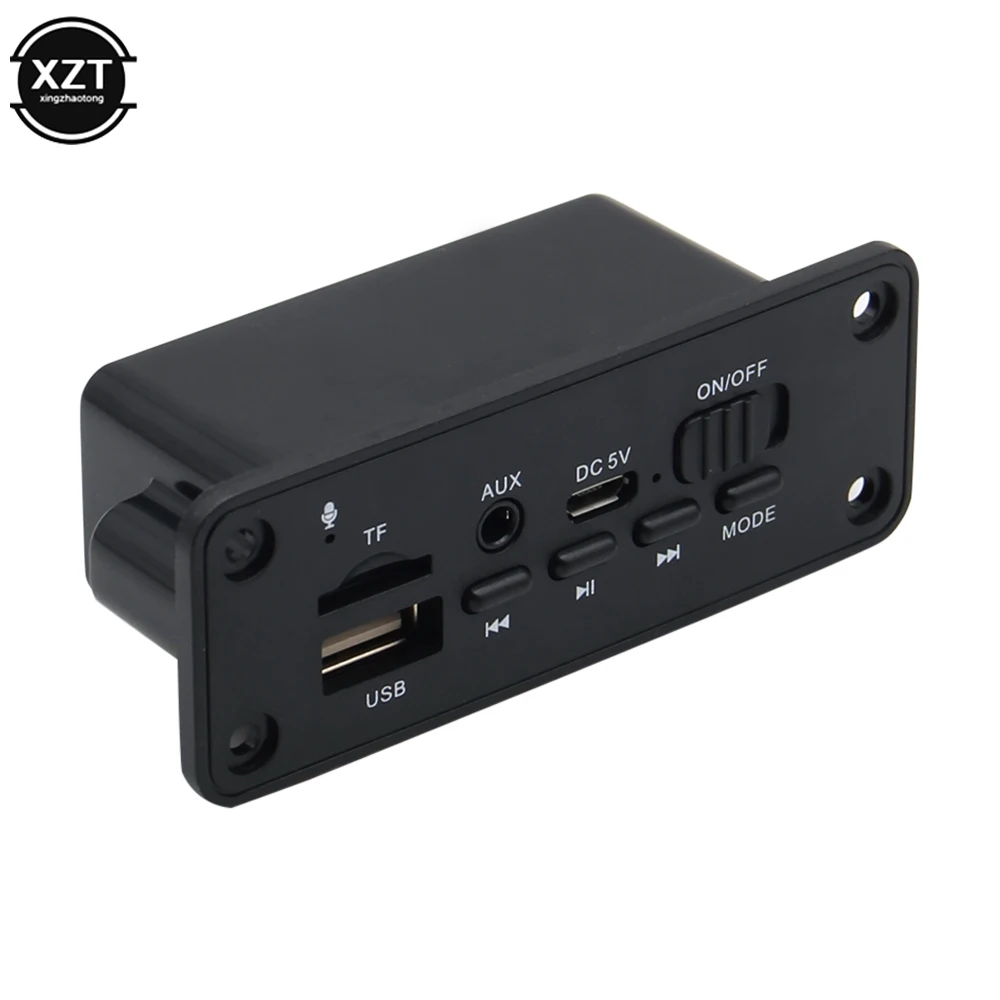 Carte Décodeur Audio Numérique MP3 / FM - Lecture USB, SD, TF - 5V - Pour Enceintes DIY, Radio