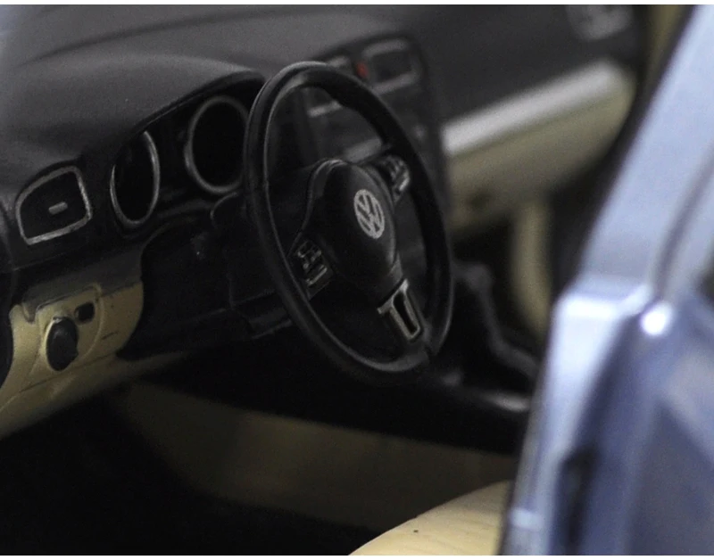Заводской 1:18 VW golf 6 синий сплав металла литой автомобиль классическая модель для взрослых День рождения/рождественские подарки, коллекция