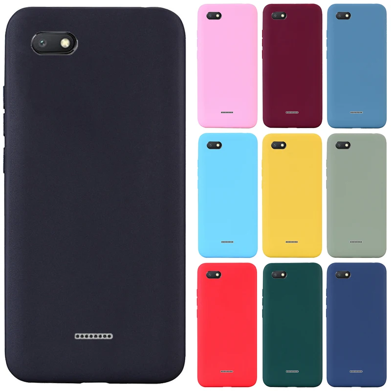 Funda de silicona para Xiaomi Redmi 6A, Funda de teléfono para Xiaomi, Funda suave para Redmi 6A