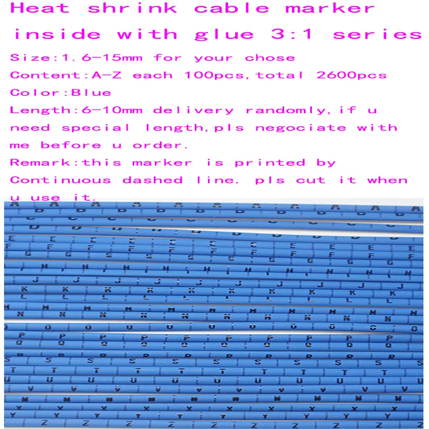 2600 pcs set 31 heat shrink tubing 04