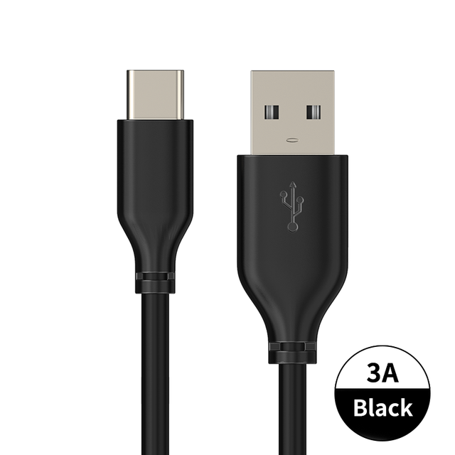 3A USB C Cable Type C Mobile Phone Cable Android Data Cable Fast Charge for Samsung S10 S9 Xiaomi Redmi Oneplus 7 C276