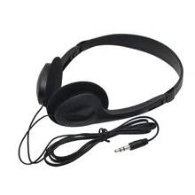 3,5 мм Проводная стереогарнитура с шумоподавлением, наушники с микрофоном, регулируемая повязка на голову для компьютера, ноутбука, настольные наушники