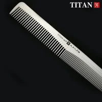 titan comb Professional Hair Comb Medium Cutting Comb Salon  Barber Styling Brush Tool white hair comb 1